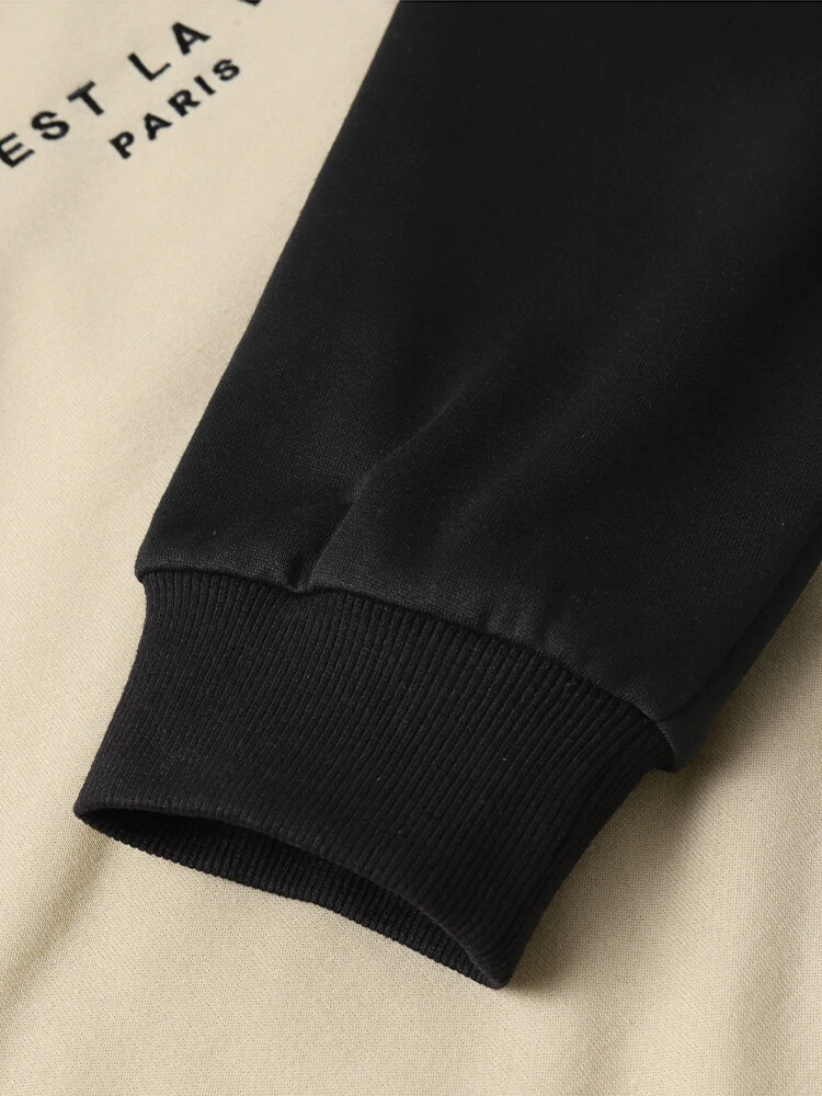 (image for) ChArmkpR Mens Ethnic Pattern Patchwork Long Sleeve Crew Neck Sweatshirts